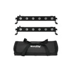EUROLITE Set 2x LED BAR-6 QCL RGBW + Soft Bag