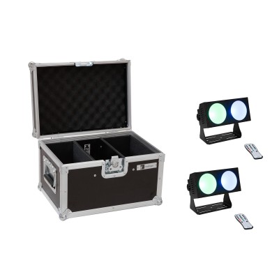EUROLITE Set 2x LED CBB-2 COB RGB Bar + Case EUROLITE Set 2x LED CBB-2 COB RGB Bar + Case