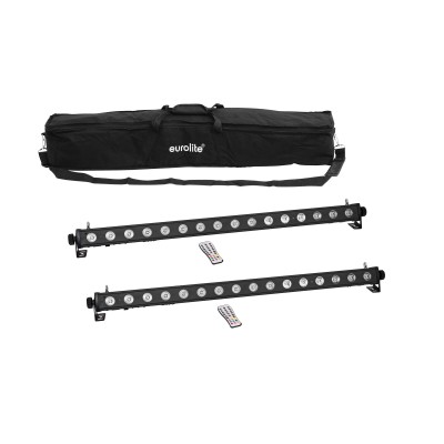 EUROLITE Set 2x LED PIX-16 QCL Bar + Soft Bag EUROLITE Set 2x LED PIX-16 QCL Bar + Soft Bag