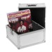 ROADINGER Record Case PRO ALU 50/50, plain, 100LPs ROADINGER Record Case PRO ALU 50/50, plain, 100LPs