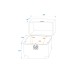 ROADINGER Record Case ALU 75/25, rounded, bk ROADINGER Record Case ALU 75/25, rounded, bk