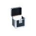 ROADINGER Record Case ALU 75/25, rounded, bk ROADINGER Record Case ALU 75/25, rounded, bk