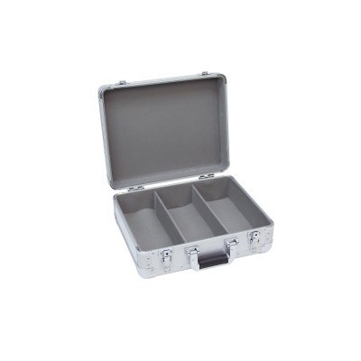 ROADINGER CD Case ALU digital booking rounded sil