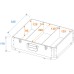 ROADINGER CD Case ALU digital booking rounded rd ROADINGER CD Case ALU digital booking rounded rd
