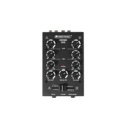 OMNITRONIC GNOME-202 Mini Mixer black OMNITRONIC GNOME-202 Mini Mixer black