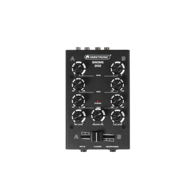 OMNITRONIC GNOME-202 Mini Mixer black OMNITRONIC GNOME-202 Mini Mixer black