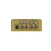 OMNITRONIC GNOME-202 Mini Mixer gold OMNITRONIC GNOME-202 Mini Mixer gold