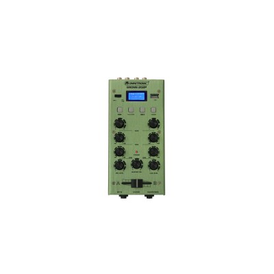 OMNITRONIC GNOME-202P Mini Mixer green OMNITRONIC GNOME-202P Mini Mixer green