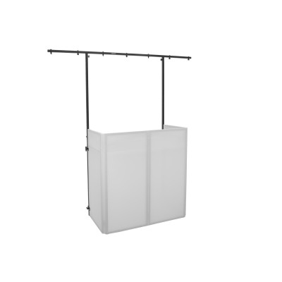 OMNITRONIC Set Compact Mobile DJ Stand incl. Cover + Extension Frame OMNITRONIC Set Compact Mobile DJ Stand incl. Cover + Extension Frame