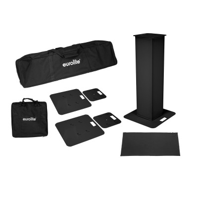 EUROLITE 2x Stage Stand 100cm incl. Cover and Bag, black EUROLITE 2x Stage Stand 100cm incl. Cover and Bag, black