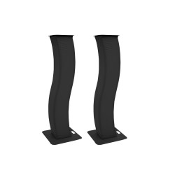 EUROLITE 2x Stage Stand 150cm curved incl. Cover and Bag, black EUROLITE 2x Stage Stand 150cm curved incl. Cover and Bag, black