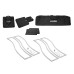 EUROLITE 2x Stage Stand 150cm curved incl. Cover and Bag, black EUROLITE 2x Stage Stand 150cm curved incl. Cover and Bag, black