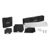 EUROLITE 2x Stage Stand 150cm incl. Cover and Bag, black EUROLITE 2x Stage Stand 150cm incl. Cover and Bag, black