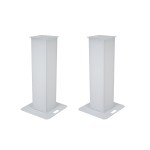EUROLITE 2x Stage Stand 150cm incl. Cover and Bag, white