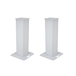 EUROLITE 2x Stage Stand 150cm incl. Cover and Bag, white EUROLITE 2x Stage Stand 150cm incl. Cover and Bag, white