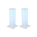 EUROLITE 2x Stage Stand 150cm incl. Cover and Bag, white EUROLITE 2x Stage Stand 150cm incl. Cover and Bag, white