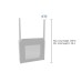 OMNITRONIC Extension Tubes for BOOZ Event Stand white OMNITRONIC Extension Tubes for BOOZ Event Stand white