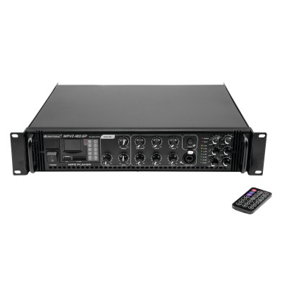 OMNITRONIC MPVZ-180.6P PA Mixing Amplifier OMNITRONIC MPVZ-180.6P PA Mixing Amplifier
