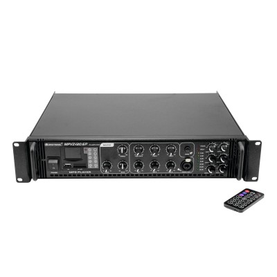 OMNITRONIC MPVZ-120.6P PA Mixing Amplifier OMNITRONIC MPVZ-120.6P PA Mixing Amplifier