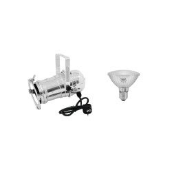 EUROLITE Set PAR-30 Spot sil + PAR-30 230V SMD 11W E-27 LED 6500K EUROLITE Set PAR-30 Spot sil + PAR-30 230V SMD 11W E-27 LED 6500K