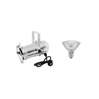 EUROLITE Set PAR-30 Spot sil + PAR-30 230V SMD 11W E-27 LED 6500K EUROLITE Set PAR-30 Spot sil + PAR-30 230V SMD 11W E-27 LED 6500K