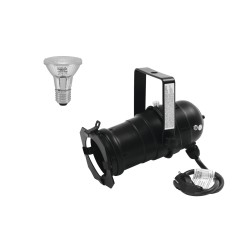 EUROLITE Set PAR-20 Spot bk + PAR-20 230V SMD 6W E-27 LED 6500K EUROLITE Set PAR-20 Spot bk + PAR-20 230V SMD 6W E-27 LED 6500K