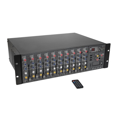 OMNITRONIC RM-1422FXA USB Rack Power Mixer OMNITRONIC RM-1422FXA USB Rack Power Mixer