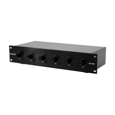 OMNITRONIC PA 6-Zone Mono Vol Contr 5W bk OMNITRONIC PA 6-Zone Mono Vol Contr 5W bk