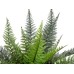 FIRESILX Boston Fern, artificial plant,Class B, s2, d0  low flammability, 50cm