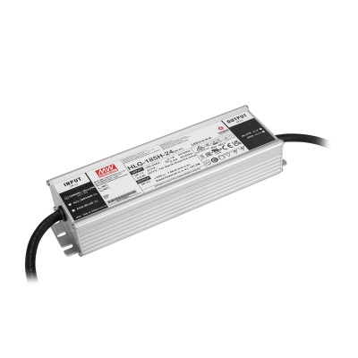 MEANWELL LED Power Supply 187W / 24V IP67 HLG-185H-24 MEANWELL LED Power Supply 187W / 24V IP67 HLG-185H-24