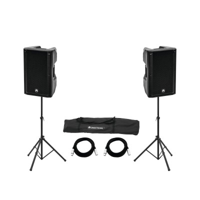 OMNITRONIC Set 2x XKB-215A + Speaker Stand MOVE MK2 OMNITRONIC Set 2x XKB-215A + Speaker Stand MOVE MK2