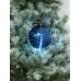 EUROPALMS LED Snowball 8cm, dark blue 5x