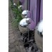 EUROPALMS Deco Ball 20cm, silver