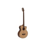DIMAVERY AB-455 Acoustic Bass, 5-string, nature