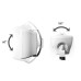 OMNITRONIC OD-4 Wall Speaker 8Ohms white 2x OMNITRONIC OD-4 Wall Speaker 8Ohms white 2x