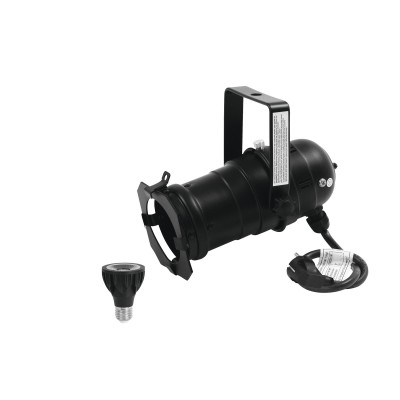 EUROLITE Set PAR-20 Spot bk + PAR-20 230V COB 6W E-27 LED 1800-3000K dim2warm EUROLITE Set PAR-20 Spot bk + PAR-20 230V COB 6W E-27 LED 1800-3000K dim2warm