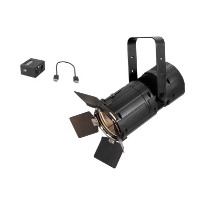EUROLITE Set LED PFR-50 WW Fresnel Spot + DMX-Interface EUROLITE Set LED PFR-50 WW Fresnel Spot + DMX-Interface