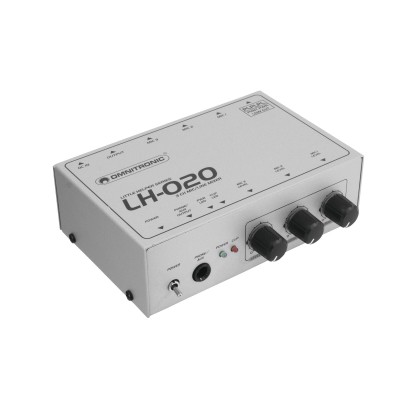 OMNITRONIC LH-020 3-channel Mic Mixer OMNITRONIC LH-020 3-channel Mic Mixer