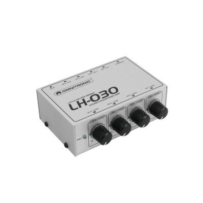 OMNITRONIC LH-030 Headphone Amplifier OMNITRONIC LH-030 Headphone Amplifier