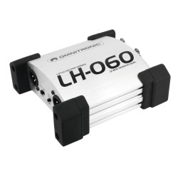 OMNITRONIC LH-060 PRO Dual DI Box passive OMNITRONIC LH-060 PRO Dual DI Box passive