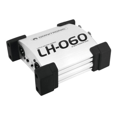 OMNITRONIC LH-060 PRO Dual DI Box passive OMNITRONIC LH-060 PRO Dual DI Box passive