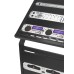OMNITRONIC Rack Stand 12U/10U adjustable on Wheels