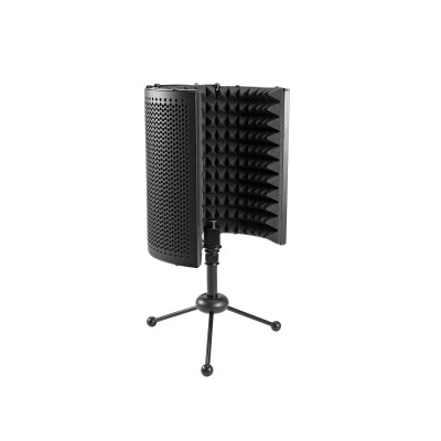 OMNITRONIC AS-04 Desk Microphone Absorber System, foldable incl. tripod OMNITRONIC AS-04 Desk Microphone Absorber System, foldable incl. tripod