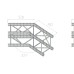 ALUTRUSS QUADLOCK 6082C-23 2-way Corner 135°