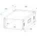ROADINGER Amplifier Rack PR-2, 4U, 47cm deep ROADINGER Amplifier Rack PR-2, 4U, 47cm deep
