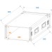 ROADINGER Amplifier Rack PR-2ST, 4U, 57cm deep ROADINGER Amplifier Rack PR-2ST, 4U, 57cm deep