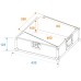 ROADINGER Mixer Case Road MCR-10 sloping, bk ROADINGER Mixer Case Road MCR-10 sloping, bk