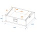 ROADINGER Mixer Case Pro MCB-19, sloping, bk, 8U