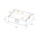 ROADINGER Mixer Case Pro MCB-19, sloping, black, 10U ROADINGER Mixer Case Pro MCB-19, sloping, black, 10U