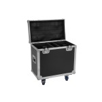 ROADINGER Flightcase 2x TMH-W400 with wheels